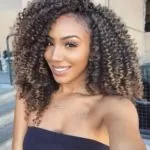 Crochet Braids With Gold Accents