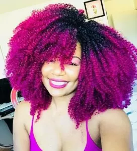 Pink Crochet Braids