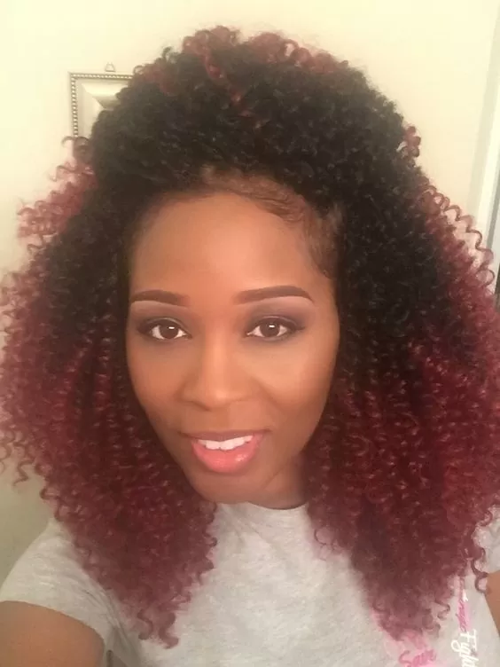 Tousled Crochet Braids