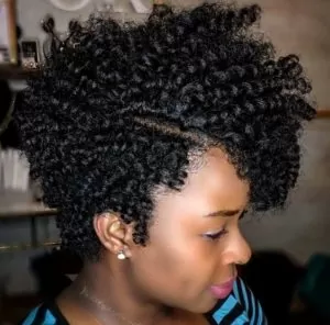 Short Tapered Crochet Braids