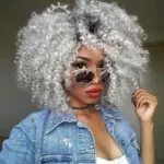 Silver Crochet Braids