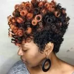 Two Toned Tapered Crochet Braids