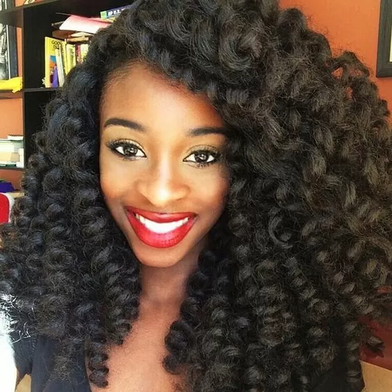 Tousled Crochet Braids