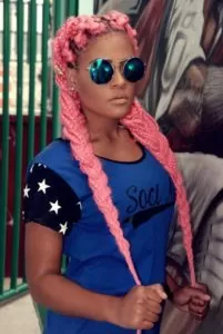 Candy Pink Box Braids