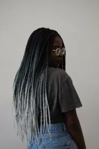 Grey Ombre Box Braids