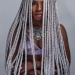 Silver Box Braids