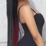 Two Tone Long Box Braids