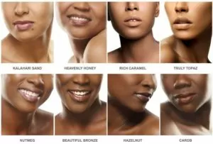 black opal foundation swatches