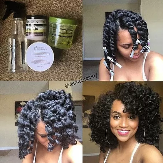 Twist Out On Stretched Hair