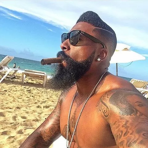 Thick Shaggy Beard
