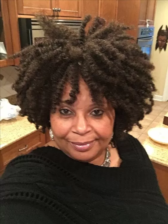 Twist Out On Stretched Hair