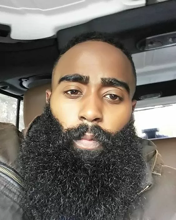 Thick Shaggy Beard