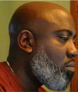 Salt And Pepper Beard With Bald Head