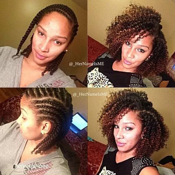 Twist Out On Stretched Hair