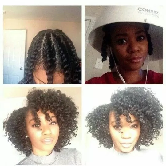 Twist Out On Stretched Hair