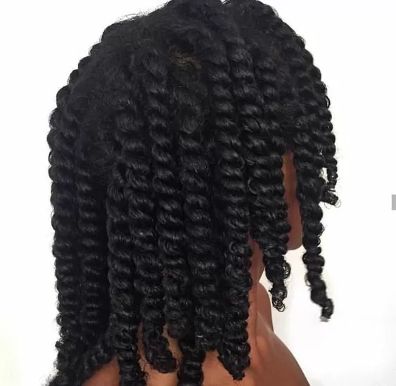 Twist Out On Stretched Hair