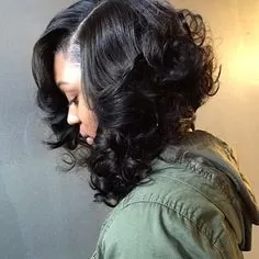 Chic Curly Sew In Bob