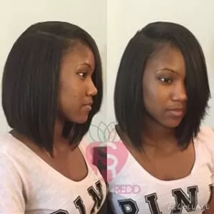 simple layered bob