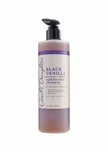 black vanilla shampoo