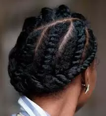 flat twist hair