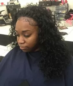 half wig braid edges