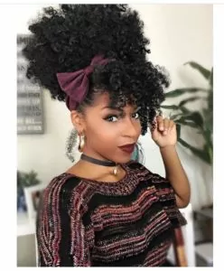 half wig headband bow