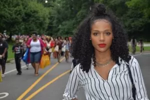 half wig top bun curls