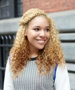 half wigbraided edge