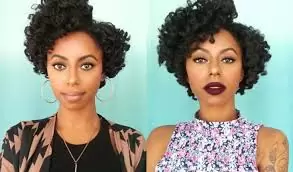 twist out styles on natural hair