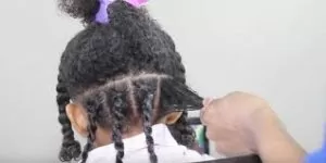 two strand twist out natural hair