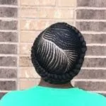 Fishbone Braids Halo Braid
