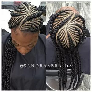 Fishbone Feed-In Braids