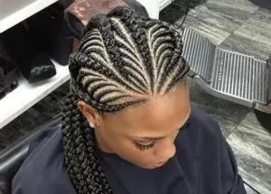 Fishbone Ghana Braids