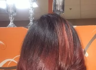 Silk Wrap on natural hair