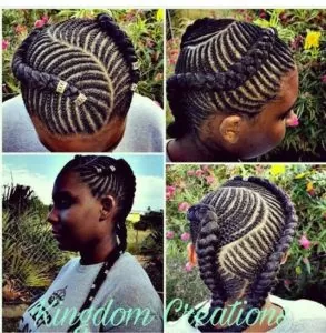 Zig Zag Fishbone Braids