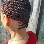 Black Burgundy Lemonade Braids