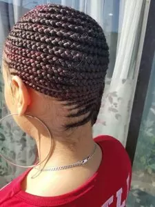 Black Burgundy Lemonade Braids