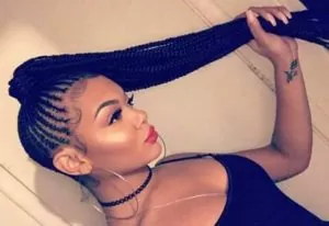 Lemonade Braids High Ponytail