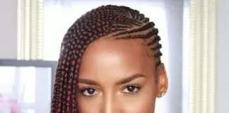 Reddish Brown Lemonade Braids