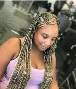 Blonde Tribal Braids