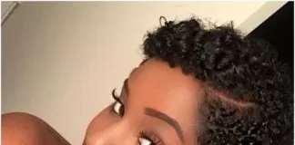 Curly TWA Hairstyle