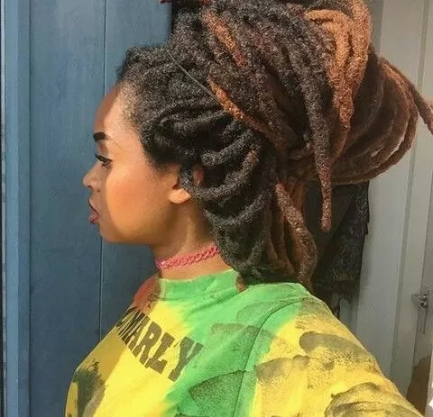 Freeform Dreadlocks Process Black hair tribe