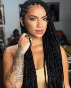 small box braids styles