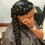 Bejewled Side Braid