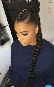 Long Braided Ponytail