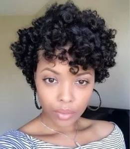 Soft Bantu Knot Out