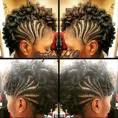 Braided Frohawk