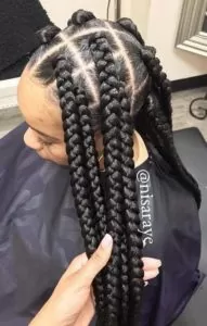 Chunky Box Braids