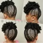 Cornrows with Curls