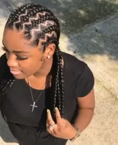 Zig Zag Cornrows
